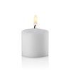 8 Hour Votive Candles, White, Unscented, Set of 288-votive candles-TableTopLighting.com