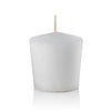 15 Hour Tapered Votive Candles, White, Unscented, Set of 144, 1 Gross-votive candles-TableTopLighting.com