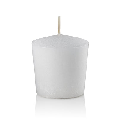 15 Hour Tapered Votive Candles, White, Unscented, Set of 144, 1 Gross-votive candles-TableTopLighting.com