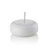 Medium 2 3/8" Floating Candles, White, Unscented, Set of 96-floating candles-TableTopLighting.com