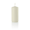 2 x 4.5 Pillar Candles, Bulk, Unscented, Set of 36-pillar candles-Ivory-TableTopLighting.com