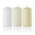 3 x 6 Pillar Candles, Unscented, Bulk Set of 12-pillar candles-TableTopLighting.com