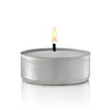 5 Hour Tealight Candles in Metal Cups, White, Unscented, Set of 500-tealight candles-TableTopLighting.com